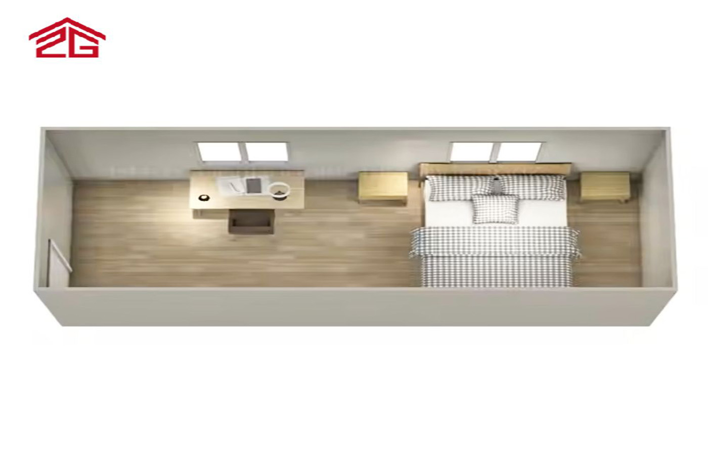 dormitório ou hotel provisório portátil personalizado fábrica da casa pré-fabricada de 40 pés dormitório ou hotel provisório portátil personalizado fábrica da casa pré-fabricada de 40 pés