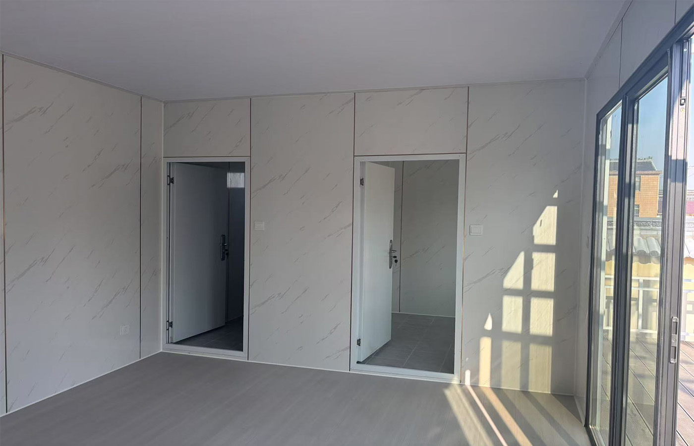 dormitório ou hotel provisório portátil personalizado fábrica da casa pré-fabricada de 40 pés dormitório ou hotel provisório portátil personalizado fábrica da casa pré-fabricada de 40 pés