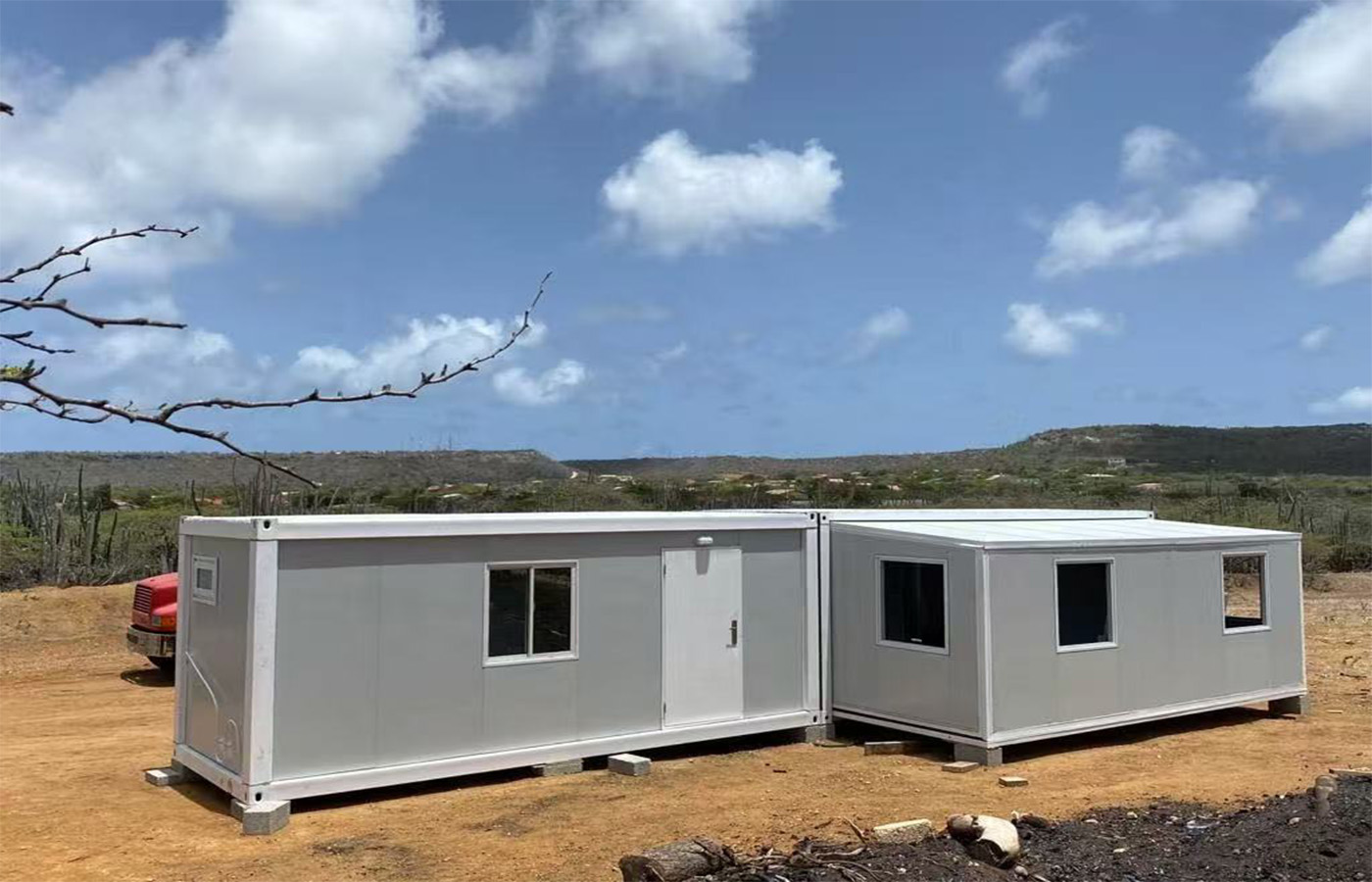 dormitório ou hotel provisório portátil personalizado fábrica da casa pré-fabricada de 40 pés dormitório ou hotel provisório portátil personalizado fábrica da casa pré-fabricada de 40 pés