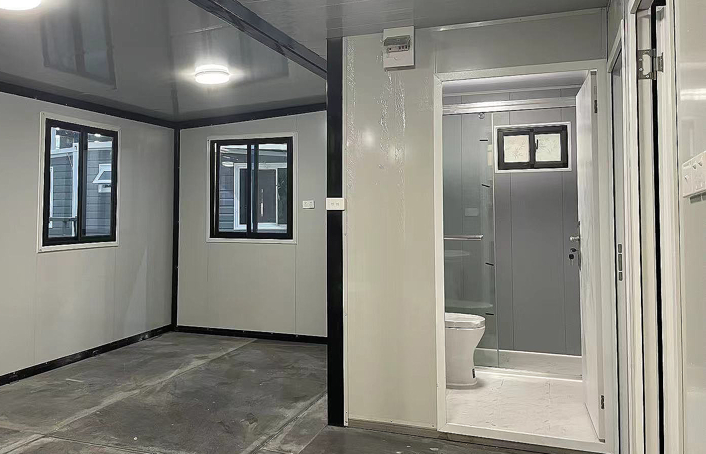 loja personalizada recipiente expansível moderno de 20 pés com janela do chão ao teto loja personalizada recipiente expansível moderno de 20 pés com janela do chão ao teto