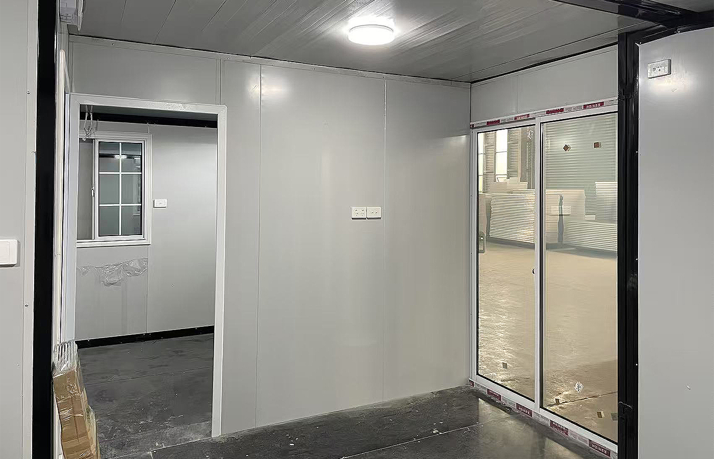 loja personalizada recipiente expansível moderno de 20 pés com janela do chão ao teto loja personalizada recipiente expansível moderno de 20 pés com janela do chão ao teto