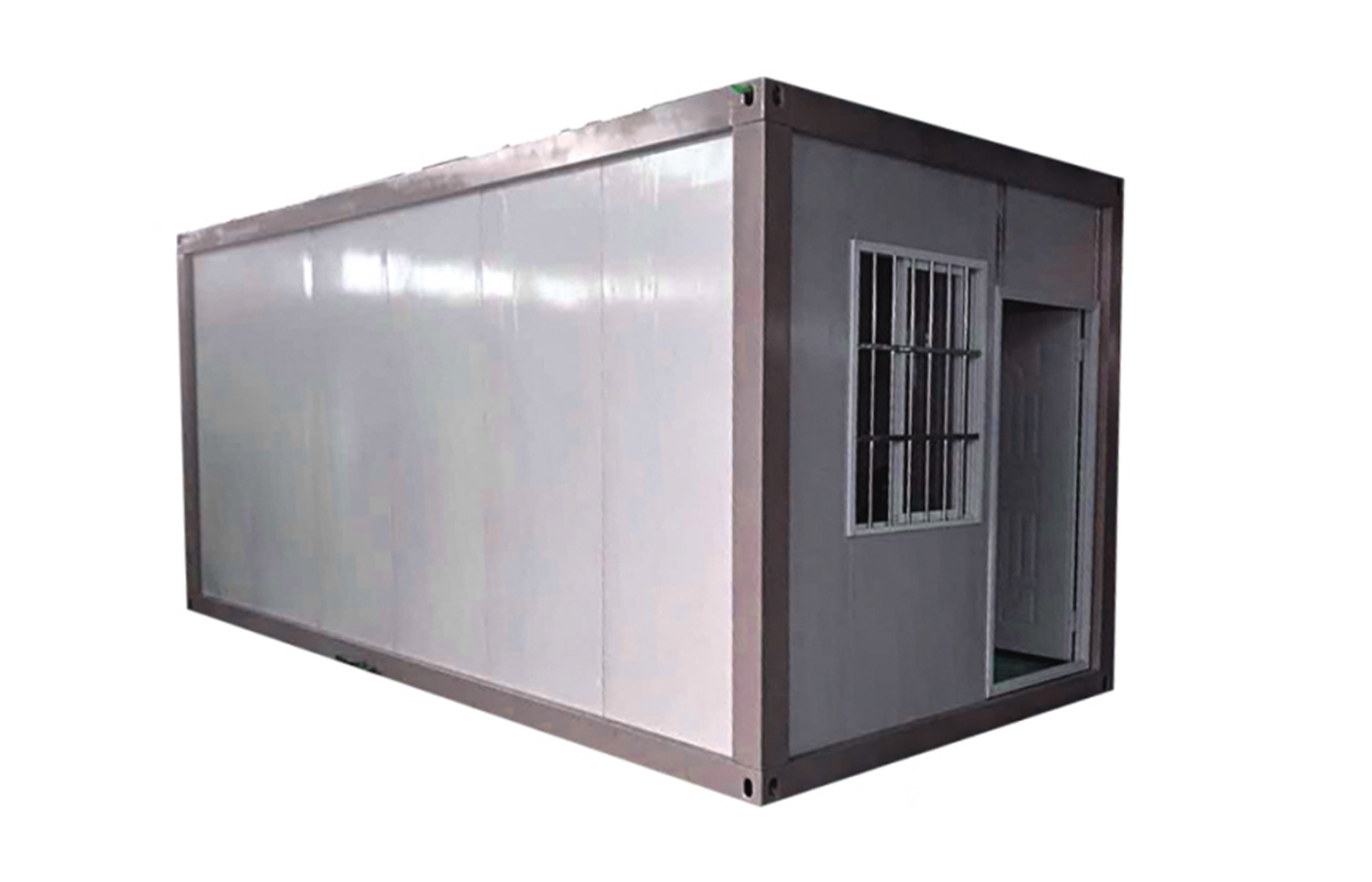 Escritório econômico pré-fabricado portátil de 20 pés para casa de contêiner de pacote plano Escritório econômico pré-fabricado portátil de 20 pés para casa de contêiner de pacote plano